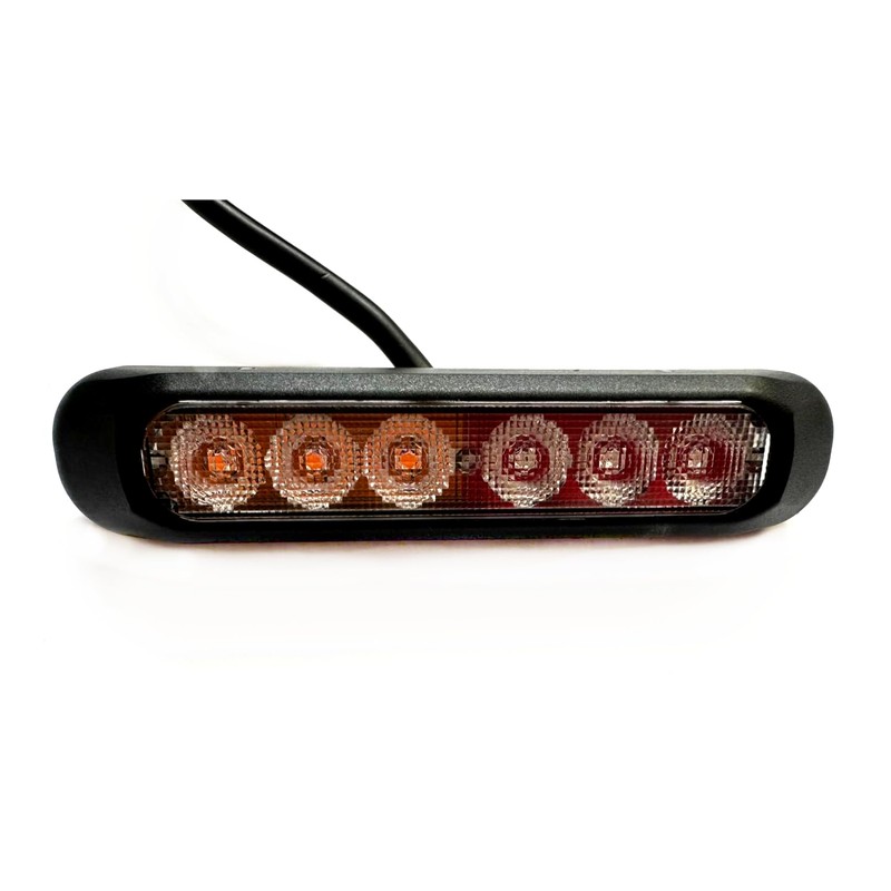MelTruck® 2x Rear Light Small LED 3 Functions 12/24V E9