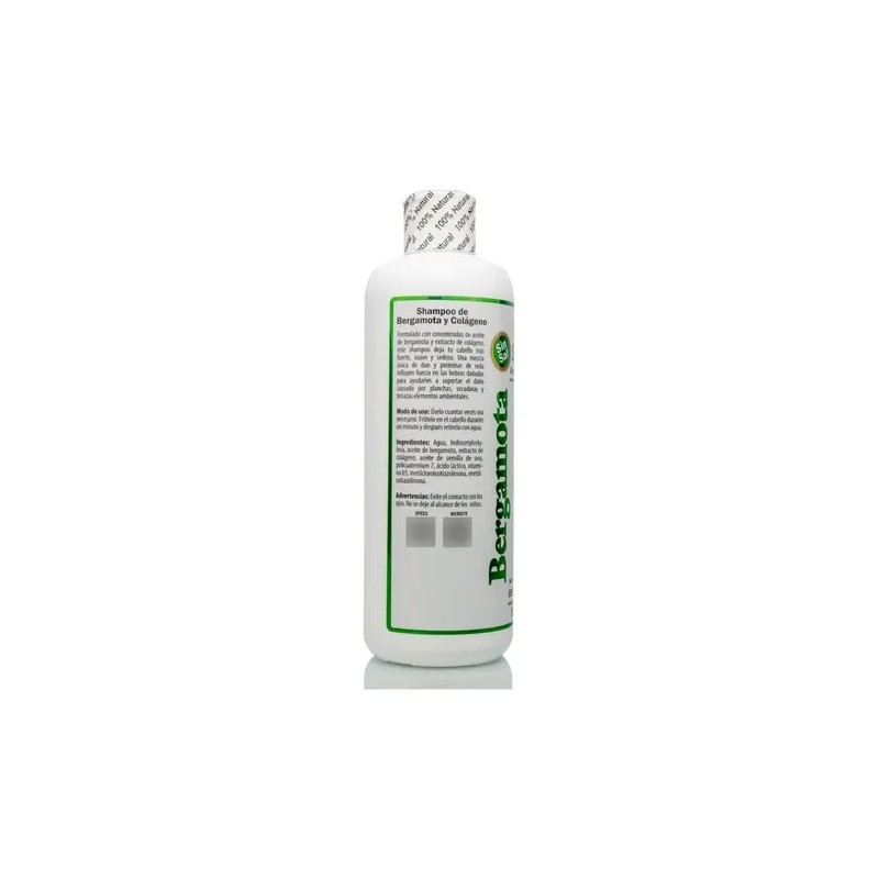 Shampoo Bergamota Colageno Brillo Nutricion Labs Incredible Products 950ml