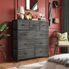 WLIVE 9-Drawer Dresser, Fabric Storage Tower for Bedroom, Entryway, Closet,