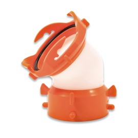 Camco 39842 RhinoFLEX 45 Degree Sewer Hose Swivel Fitting