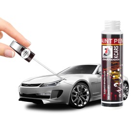 KcarsTouch Up Paint for Cars，Car Scratch Remover Pen，Quick And Easy Two-In-One Automotive Car Paint Scratch Repair Pen for various cars (Bright Sliver)