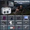 200W Car Power Inverter, FOVAL 12V DC to 110V AC