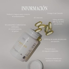 Diana Bárcena Health Omega 3 - 60 Cápsulas, 1.3G Por Cápsula