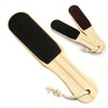 2 Pack Black Double Sided Foot Rasp Manicure File Callus,Reusable