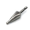 TEMO M35 Cobalt Spiral Flute Type Step Drill, 9 Size