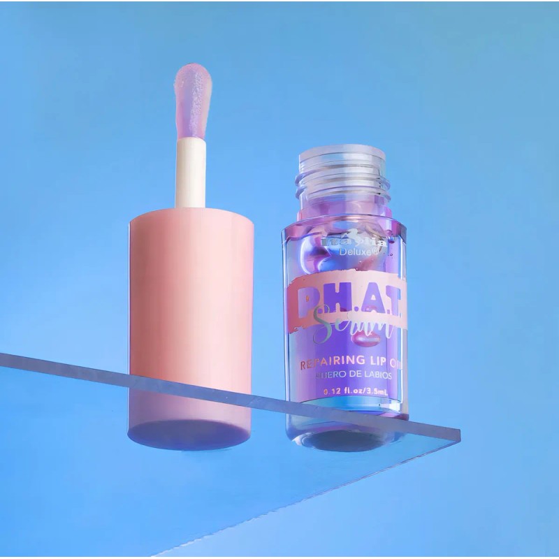 Italia Deluxe Lip Oil Aceite Labial Hidratante Transparente con Ácido