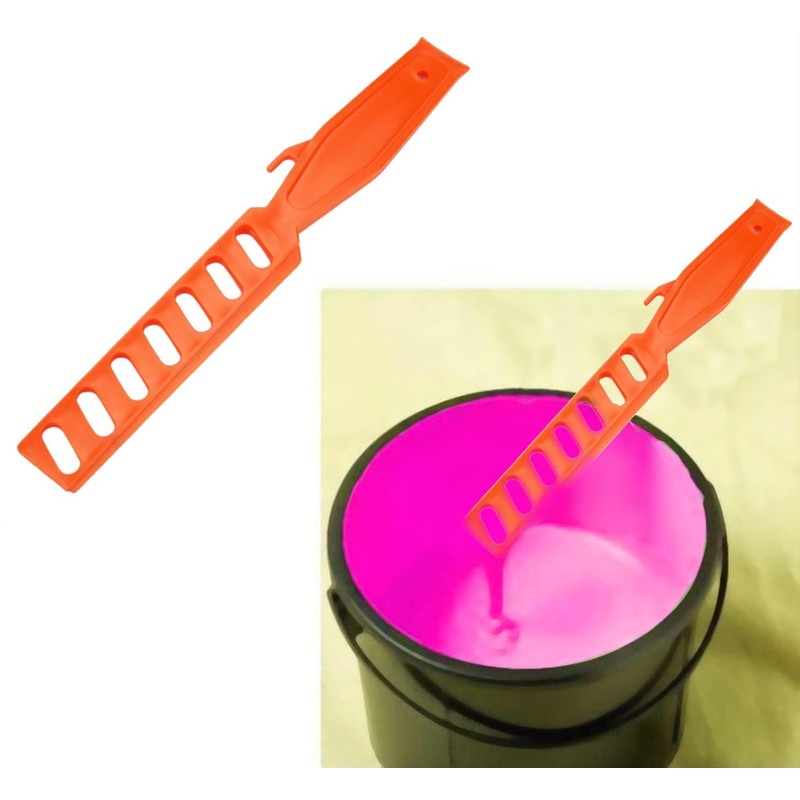 4 x Plastic Paint Wallpaper Paste Tint Stirrer 11" Hand