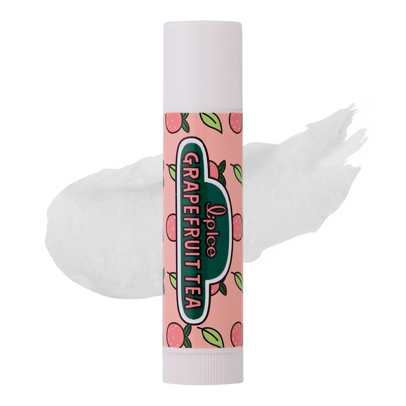 MENTHOLATUM Lip Ice Lip Balm 3.5g #Grape Fruit Tea -
