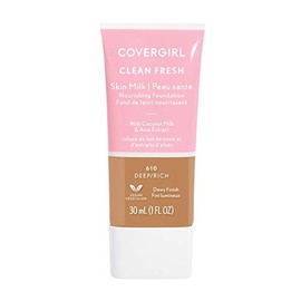 COVERGIRL, Clean Fresh Skin Milk Foundation, Rich/Deep, 1 Count
