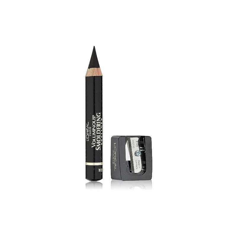 L'Oréal Paris Voluminous Smoldering Eyeliner, Black, 0.087 oz. (Packaging May