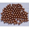 FAIRY TAIL & GLITZER FEE Brown Glass Marbles 500g Copper