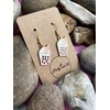 Boba Earrings, Bubble Tea Earrings, Milk Tea Earrings, Boba Hooks,
