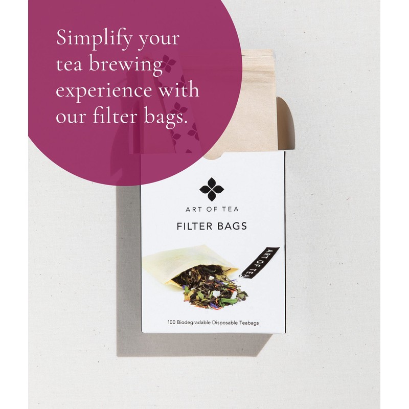 Art of Tea | Organic Green Pomegranate Tea| 50 Eco