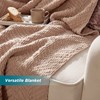 Bedsure Throw Blanket for Couch – Khaki Versatile Knit Woven