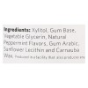 UD_Xylichew Sugar-Free Peppermint Chewing Gum 60 Piece Jar Per Case