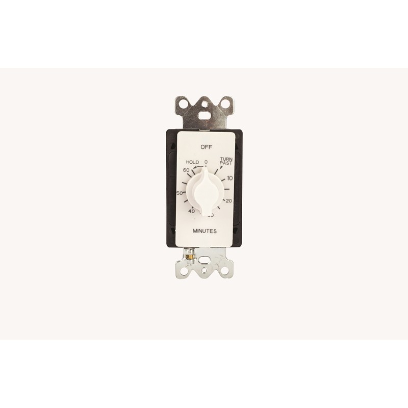 A Series Springwound Auto Off in-Wall Time Switch with Hold,