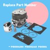GLOXTED P100006300 Cylinder Piston Kit Replacement for Echo Model PB-8010