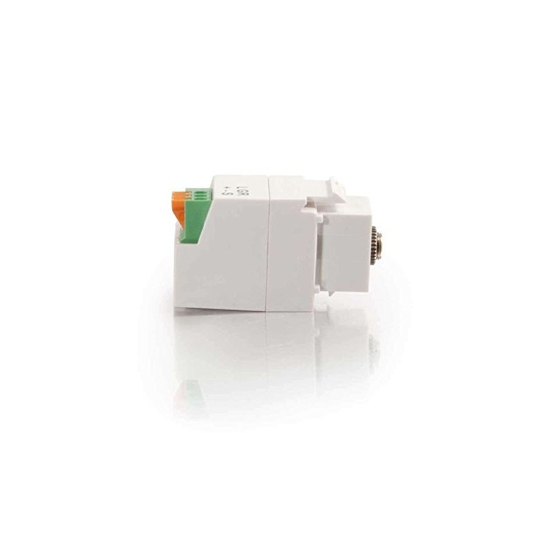 Legrand - C2G 3.5MM Keystone Module, Stereo Keystone Jack with