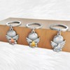 GERNEO® Guardian Angel Keyring Emilia - Lucky Charm with Star