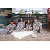 Hooded Plush Footed Pajamas Onesie with Drop Seat for Men