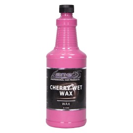 Lane’s Cherry Wet Wax- Car Wax, Automotive Clear Coat, Car paint Protection Solution- High Gloss Finish, Durable Protection, Easy Application, E-328, Size- 32 Oz