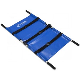Veehoo Dog Stretcher for Large Dogs, Aluminum Alloy Portable Dog Transport Stretcher with Safety Straps, Non-Slip Handles, Waterproof Fabric, for Outdoor Rescue, Senior Dogs, or Hip & Joint Care