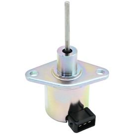 MDEOOSKY E6820 60011 Engine Stop Solenoid 12V Fuel Shut Off Solenoid Replacement for Kioti Tractor CK2510HF CK2510F CK25, Replaces E6820 60010