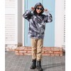 Ahegao Big Boys Grey Dragon Hoodie 3D Print Pullover Youth