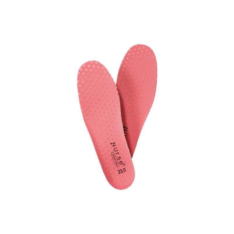 Fuji Rubber Nurse EL-100 Insole, Pink, 9.8 inches (25.0 cm),
