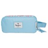 Pepe Jeans Aide Pencil Case, Colourful, Zip pocket