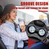 Blue Bird Floral Car Coasters for Cup Holders, Absorbent Ceramic