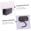 Gatuida 1set Car Audio Converter High to Low Frequency Adapter