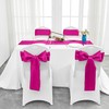 10-Pack Hot Pink Satin Table Runner 12 x 108 Inch