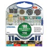 Dremel 709-02 110-Pieces All-Purpose Rotary Tool Accessory Kit- Includes a