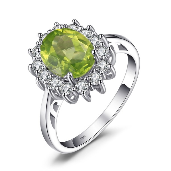 JewelryPalace Princess Diana, William, Kate, women's engagement ring, 925 sterling