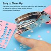 Coolrunner 3-Piece Metal Single Hole Paper Punch - DIY Handheld