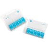 2-Pack Contact Lens Case Organizer | Holds 20 Lenses Each