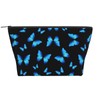 moremohome butterfly makeup bag,blue butterfly bag,accessories y2k,butterfly purse for women,Makeup
