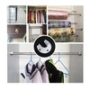 U Shape Shower Rod Holder 4pcs Curtain Rod Bracket Stainless