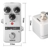 Compressor Guitar Pedal, Mini Effect Processor Fully Analog Circuit Universal