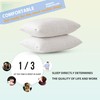 RGTIME Shredded Memory Foam Pillows, King Size Set of 2,Adjustable