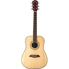 Oscar Schmidt 6 String OG1B 3/4 Size Dreadnought Acoustic Guitar Pack. Natural, Right (OG1PAK-A)