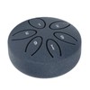 Tongue Drum 3inch 6 Tone Steel with 1pcs Drumstick Mini