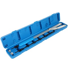 ACZCR Universal Pulley Holder & Fan Clutch Removal Tool Set 6-10mm, 8-11 mm, 10-12 mm, 11-16 mm Spread Interchangeable Pin Fan Clutch Tool with Case