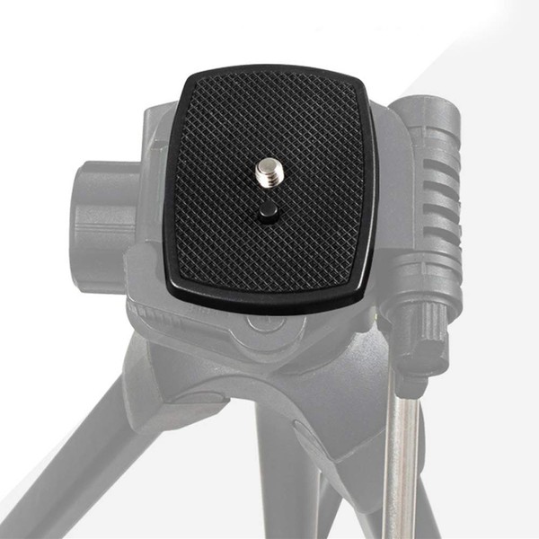 Tripod Quick Release Plate 35Mm Abs Black Mini Portable Plastic
