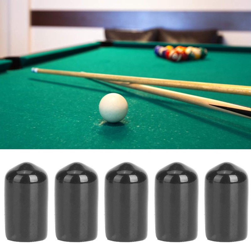 Alomejor Pool Cue Cap Pack of 10 Billiard Pool Snooker