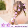 40pcs Flower Hair Accessories 1 Storage Bag Mini Flower Hair