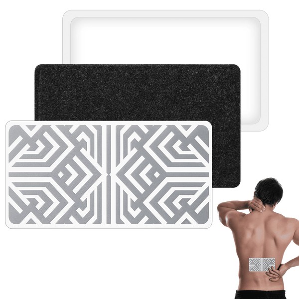 Reusable Pain Relief Patches for Sore Muscle, Includes 3 Adhesives,