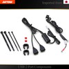 DAYTONA Motorcycle USB Charger - Waterproof Dual Port, Clamp or