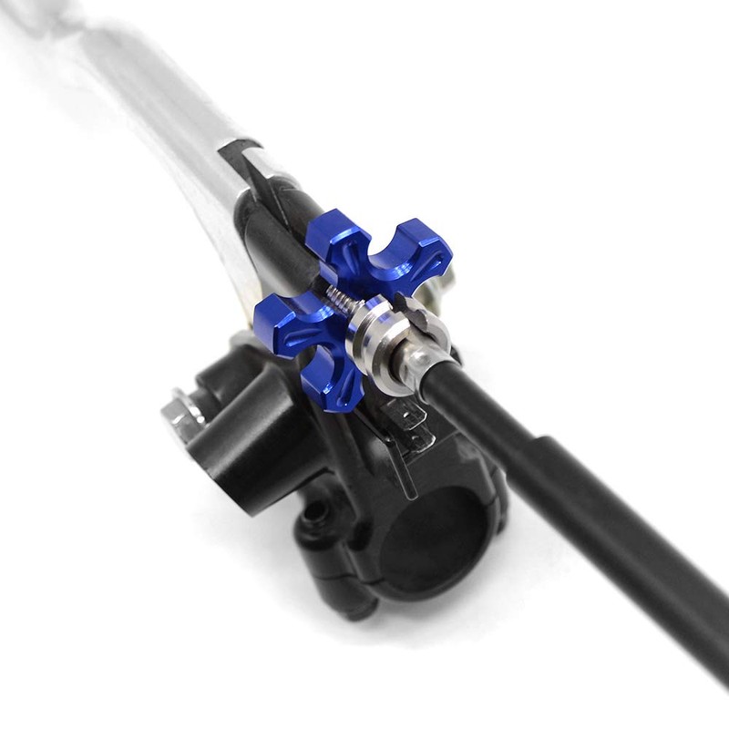 Clutch Wire Adjustment Cable Universal Motorcycle Clutch Screw M10 Red